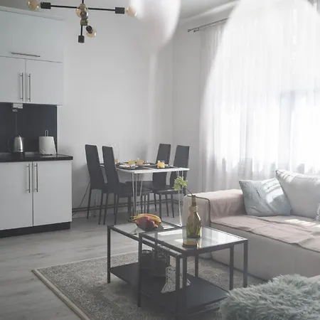 Modern 1bdr Near Center Apartman *